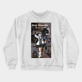 roxy anime manga mushoku tensei Crewneck Sweatshirt